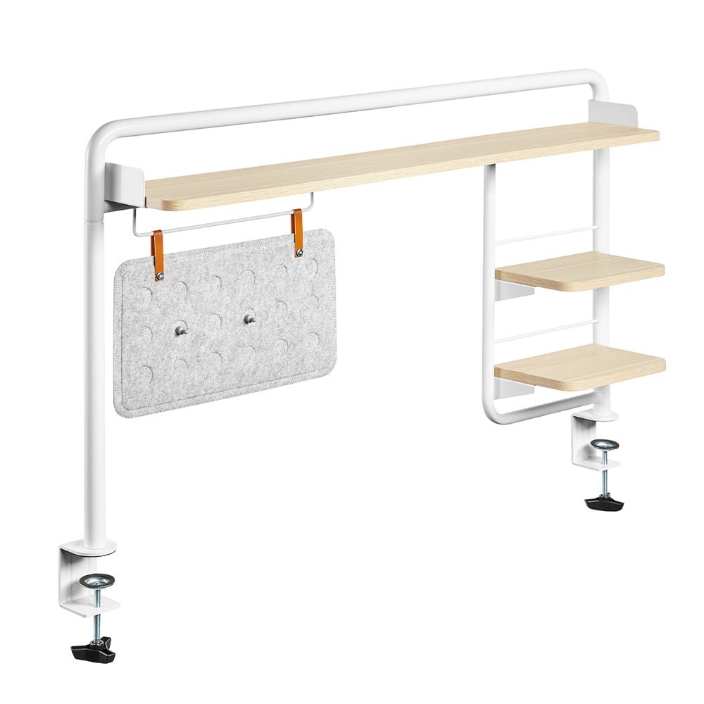 HINOMI Clamp-on Desktop Shelf
